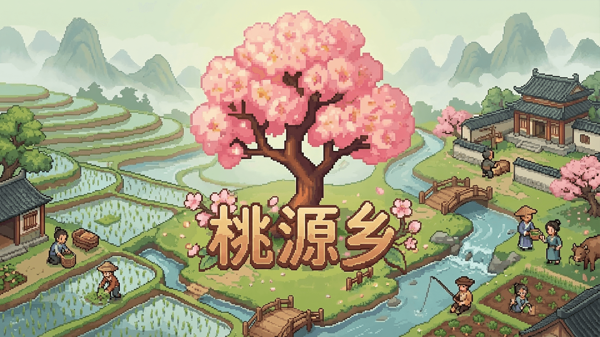 国风田园经营游戏 「桃源乡独立版」！